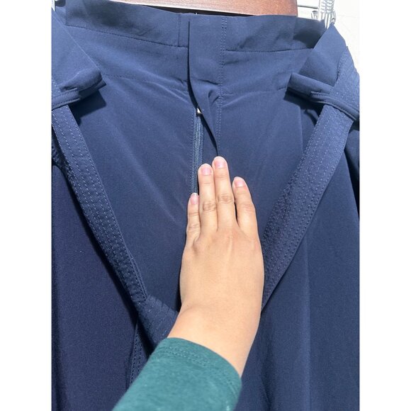 Athleta Skyline Pant II Trouser Size 2X 20 Blue Pleated Straight Corpcore Office - Picture 13 of 13